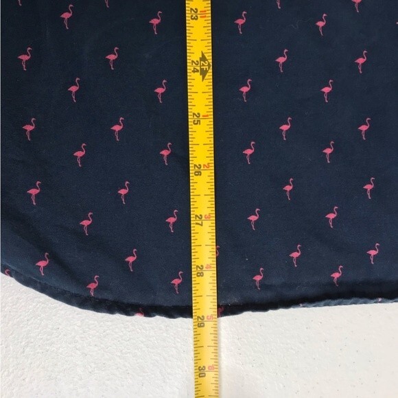 Zipcode Travellers Collection Slim Fit Flamingo All Over Print Shirt Mens Large - Picture 15 of 16